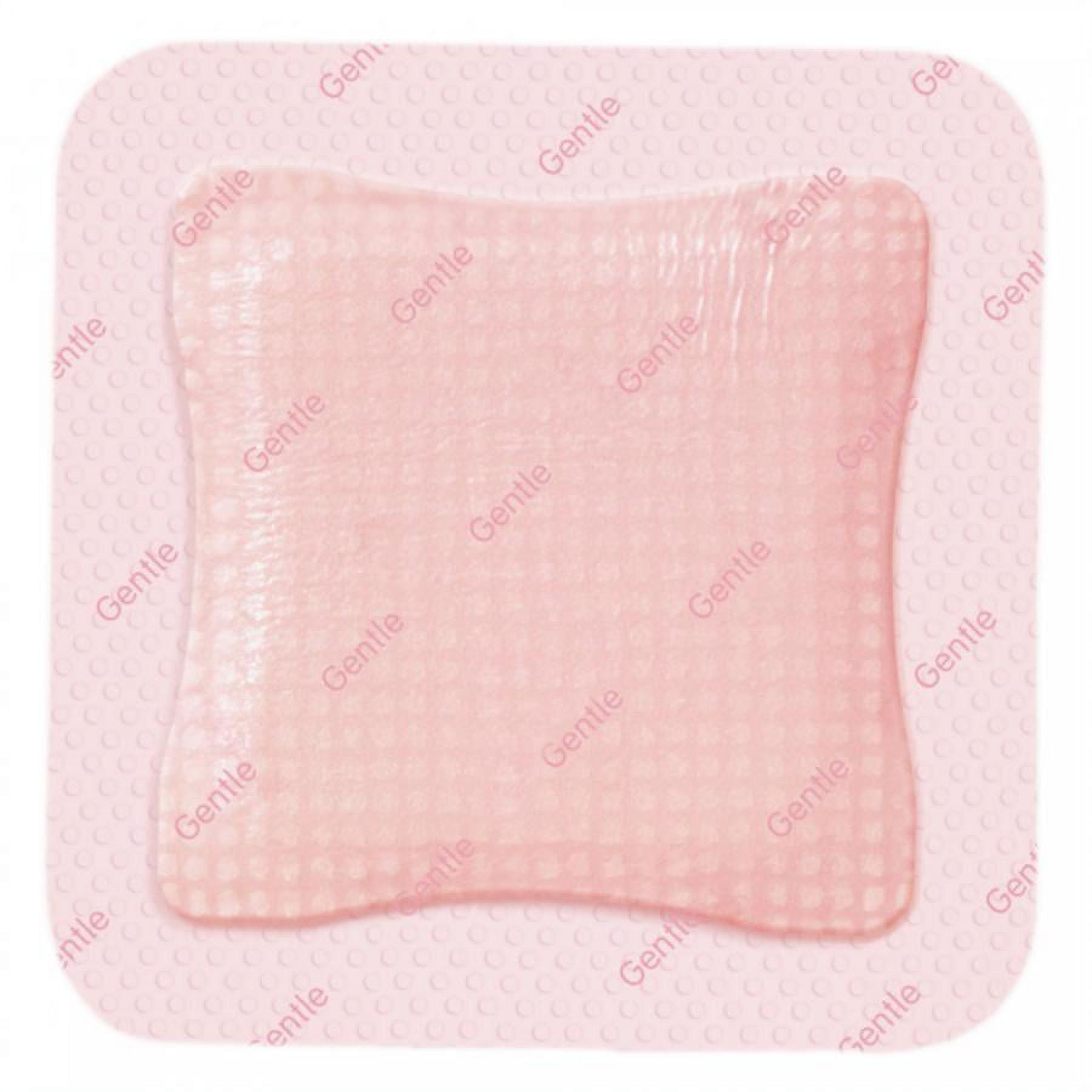 Allevyn Gentle Border Lite Thin Silicone Foam Dressing, 2-1/8 x 4-3/4 Inch, Sterile, 10 Count