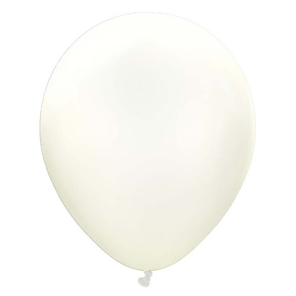 18 inch Kalisan Retro White Latex Balloons (25 Pack) - Party Supplies Decorations