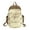 Khaki, variant on Fashionable Contrast Color Backpack with Bungee Cord for Teens Adults Large Capacity School Bag with Laptop Compartment