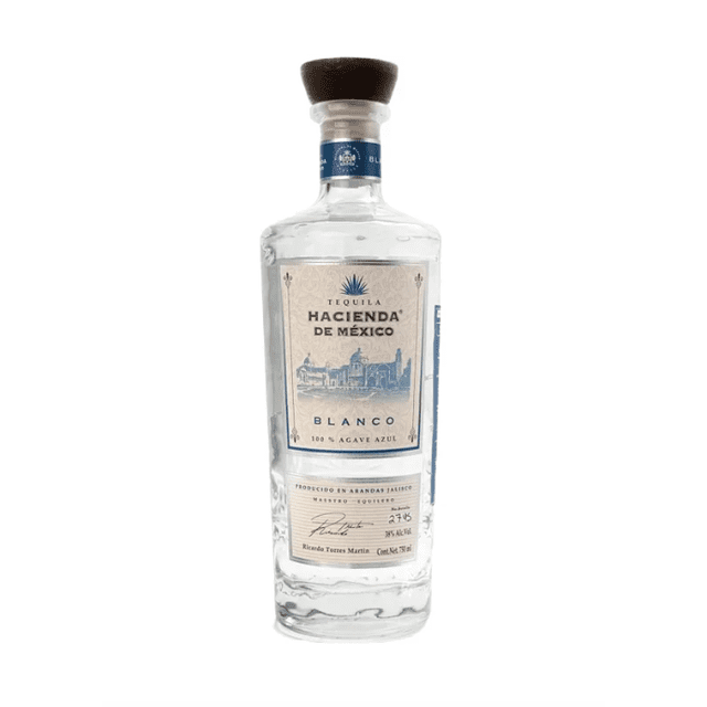 Tequila Hacienda de México Blanco 750 Ml Hacienda de México Tequila Blanco