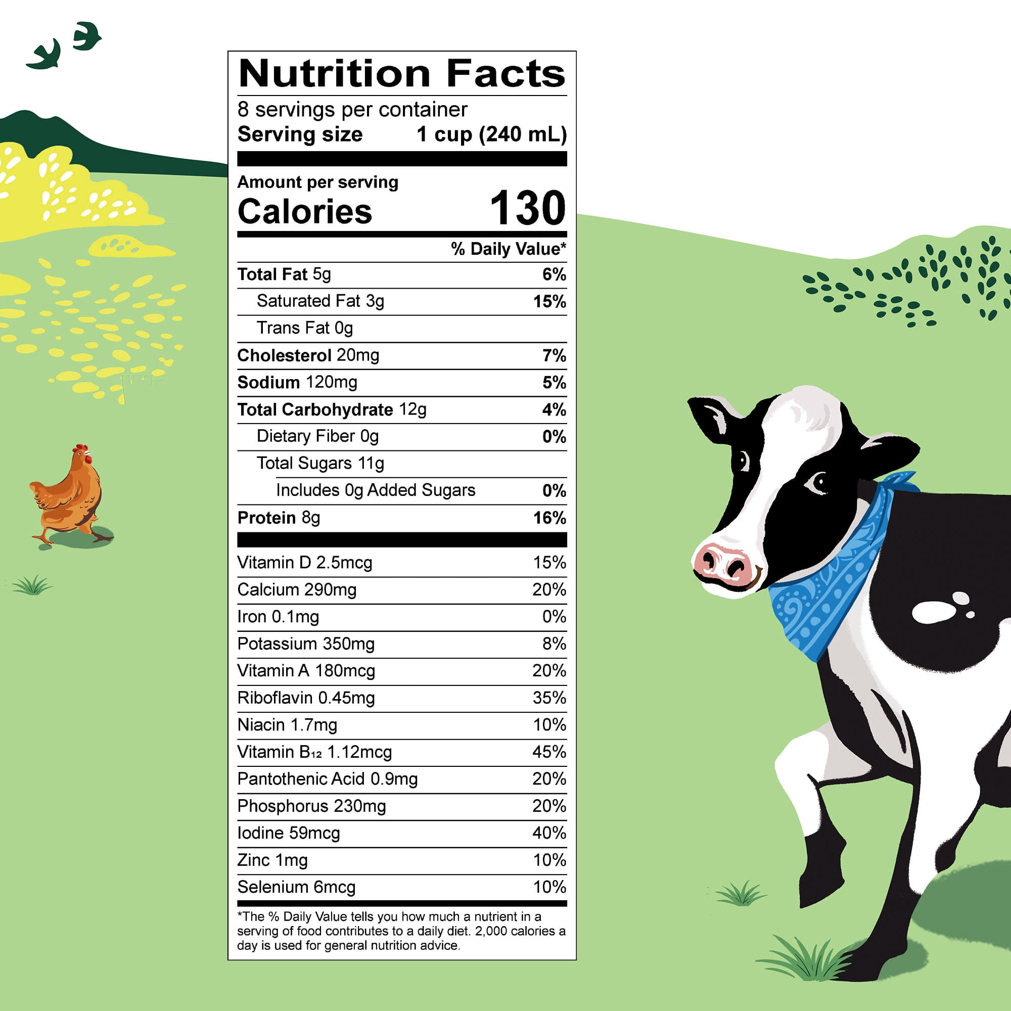 Organic Valley Organic 2% Reduced Fat Milk, Half Gallon, 64 fl oz