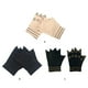 thumbnail image 3 of Minnieouse Guante de mano terapéutico para protección de articulaciones de hombre y mujer para diferentes tipos de guante de gimnasio deportivo guantes y mitones Punto negro + dorado F, 3 of 6