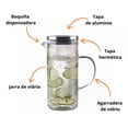 thumbnail image 2 of Jarra de Vidrio con Tapa Herm√É¬©tica 1.3L Good & Good JV97230, 2 of 8