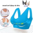 thumbnail image 5 of Plus Size Bras for Women Sawvnm Women Seamless Sports Bra Wirefree Yoga Bra With Removable Pads Push Up Wire Free Everyday Full Coverage Comfortable Underwear Bras, 5 of 7