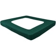 thumbnail image 2 of D.N.G. BEDDINGS 1 Piece Box Spring Cover - 100% Egyptian Cotton, 800 TC, Wrap Around 4 Sides Bed Skirt for Hotel & Home, Fits Box Springs up to 6 Inch - Full, Stripe Teal Green Color, 2 of 8