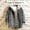 Winter jackets for men clearance-Gray, variant on Mens Coats Outerwear Winter Clearance 4xl Men's Motorcycle Solid Color Button Pocket Long Sleeved Hooded Denim Jacket Black Black*Friday/Cyber*Monday Clearance