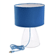 thumbnail image 1 of Lampara de Mesa Iluminacion Luz Vic Belero Azul, 1 of 5