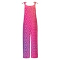 thumbnail image 4 of Summer Jumpsuits for Women Casual Fashion Plus Size Comfort Printed Temperament Long Strap Jumpsuit Gift for Women Up to 65% off!, 4 of 5