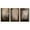 Brown-Toned Wall Hanging, variant on SHENIFY Large 24x36in3pcs Natural Framed Mountain Range Landscape Wall Art Ink Wash Watercolor Nature Laker Sun Rises Decor Artwork Prints Rustic Living Room Bedroom