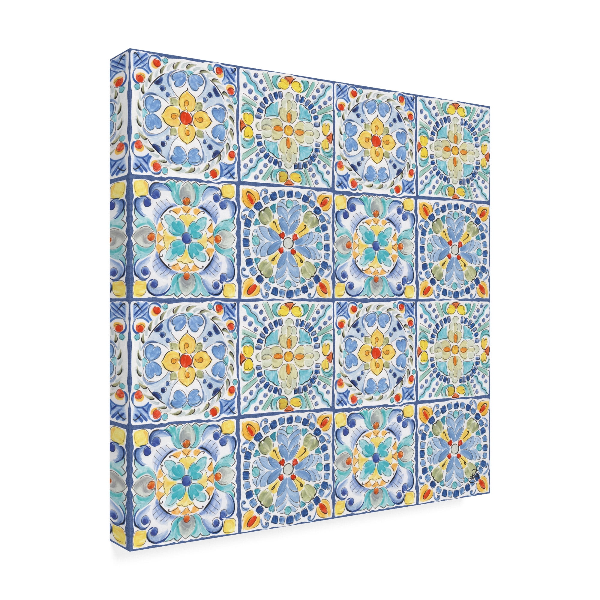 Trademark Fine Art 'Morning Bloom Pattern IV' Canvas Art by Daphne Brissonnet