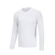 thumbnail image 2 of pstuiky camisetas de manga larga para hombre, Camiseta informal de moda para hombre, color liso, para correr, fitness, alta elasticidad, manga larga, cuello redondo, para ejercicio l, 2 of 7