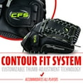 thumbnail image 5 of Franklin Sports Field Master Baseball + Softball Glove - Adult + Youth Mitt - 12" Righty - Black, 5 of 7