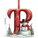 thumbnail image 2 of Decoraciones de Halloween, 26 letras, decoración para árbol de Navidad, colgante, adornos para árbol de Navidad, adornos navideños personalizados, decoración navideña, decoración colgante para árbol d, 2 of 2