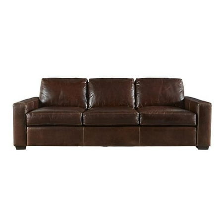Laude Run Dansville Three Seat Full Top Grain Leather Sofa This On Opens A Dialog That Displays Additional Images For Product With The Option To Zoom In Or Out
