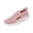 Pink, variant on Womens Orthopedic Shoes with Arch Support Stretch Knit Mesh Breathable Canvas Shoes Non-Slip Comfortable Closed Toe Sandals