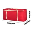 thumbnail image 3 of Clothing Storage Bags With Handle And Zipper Travel Moving Bags For Small Clothes Throw Pillows Quilts Oxfords Fabric, 3 of 6