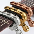 thumbnail image 1 of UPGRATOR Guitar Capo Adjustable Silver for Classical Performance with Appearance 1Set, 1 of 8