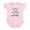 Petal Pink, variant on CafePress - Running Out Of Womb Body Suit - Baby Light Bodysuit, Size Newborn - 24 Months