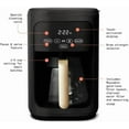 thumbnail image 3 of 14 Cup Touchscreen Coffee Maker, Black, 3 of 7