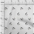 thumbnail image 1 of oneOone Cotton Flex Off-White Fabric Cat Sewing Fabric By The Yard Printed Diy Clothing Sewing Supplies 40 Inch Wide, 1 of 4