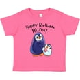 thumbnail image 3 of Inktastic Happy Birthday, Mimi- Cute Penguins Boys or Girls Toddler T-Shirt, 3 of 5
