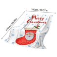 thumbnail image 2 of XINSHIDE Flannel Blanket Air Conditioning Blanket Padded Blanket Blanket Nap Blanket For Children Navidad, 2 of 4