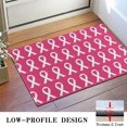 thumbnail image 3 of Pink Breast Cancer Door Rugs,Washable Non Slip Door Mats Indoor,Decorative Door Mats,Entry Mat Indoor for Entrance,Bedroom,Kitchen,Bathroom,16"x24", 3 of 6