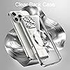 thumbnail image 3 of JETech Soft Clear Case for iPhone 16 Pro 6.3-Inch, Camera Lens Full Protection, Compatible with MagSafe Wireless Charging, Shockproof Electroplated TPU Phone Cover (Silver), 3 of 6