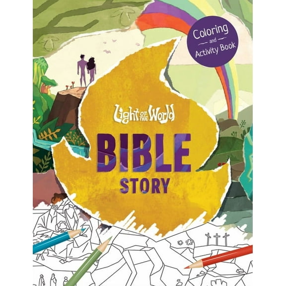 Light of the World Film Light of the World: Bible Story Coloring and Activity Book, (Paperback)