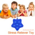thumbnail image 4 of Carambola Five Pointed Star Push Bubble Autismo Alivio del estrés Juguete (Azul) Likrtyny juguetes de los niños, 4 of 8