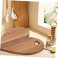 thumbnail image 2 of Heart Shape Cutting Board, Heart Shaped Cutting Board Wood, Decorative Chopping Boards with Hearts Hole, Charcuterie Bread Cheese Serving Platter, for Home and Kitchen (1Pcs, B), 2 of 7