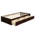 thumbnail image 3 of Twin Bed with Storage Platform Bed with 3 Drawers Captain Bed Frame, 3 of 7