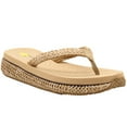 thumbnail image 2 of volatile women's palau wedge sandal,natural,8 b us, 2 of 5