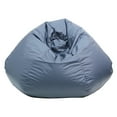 thumbnail image 2 of GOLD MEDAL® Bean Bag, Vinyl, Extra Small 84", Medium Blue, 2 of 4