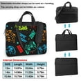 thumbnail image 2 of ZICANCN Laptop Case 13 inch, Colorful Gamepad Controller Work Shoulder Messenger Business Bag for Women and Men, 2 of 9