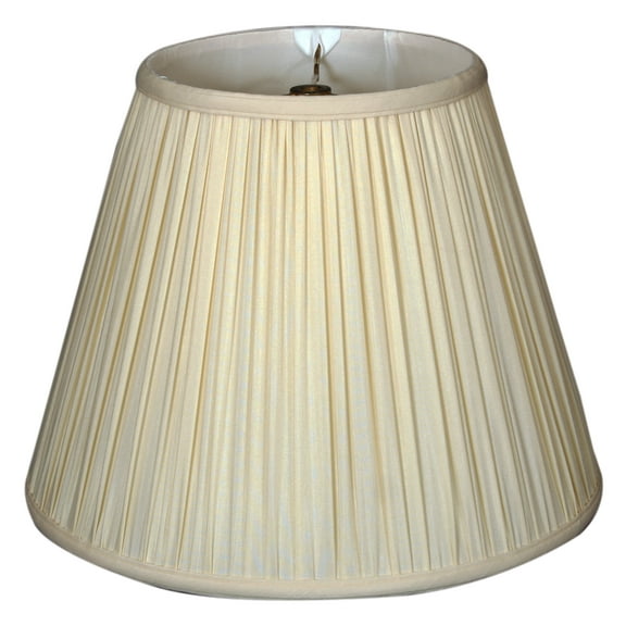 Royal Designs 16" Deep Empire Gather Pleat Lamp Shade Eggshell