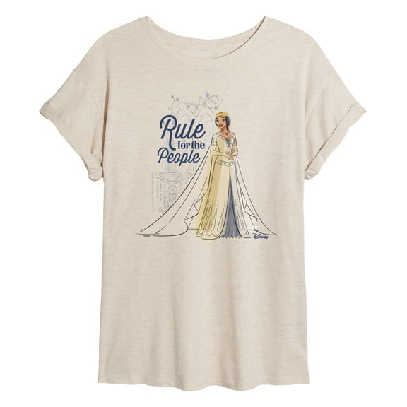 Disney Wish - Rule For The People - Juniors Ideal Flowy Muscle T-Shirt