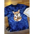 thumbnail image 3 of Corgi Eating Ramen Tie Dye Crystal Men -Image by Shutterstock, Male XX-Large, 3 of 4