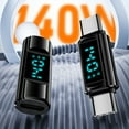 thumbnail image 3 of COOLHOOD USB C Adapter 140W Fast Charging and Data Transfer USB C Adapter LED Display For Multiple Electronic Devices, 3 of 3
