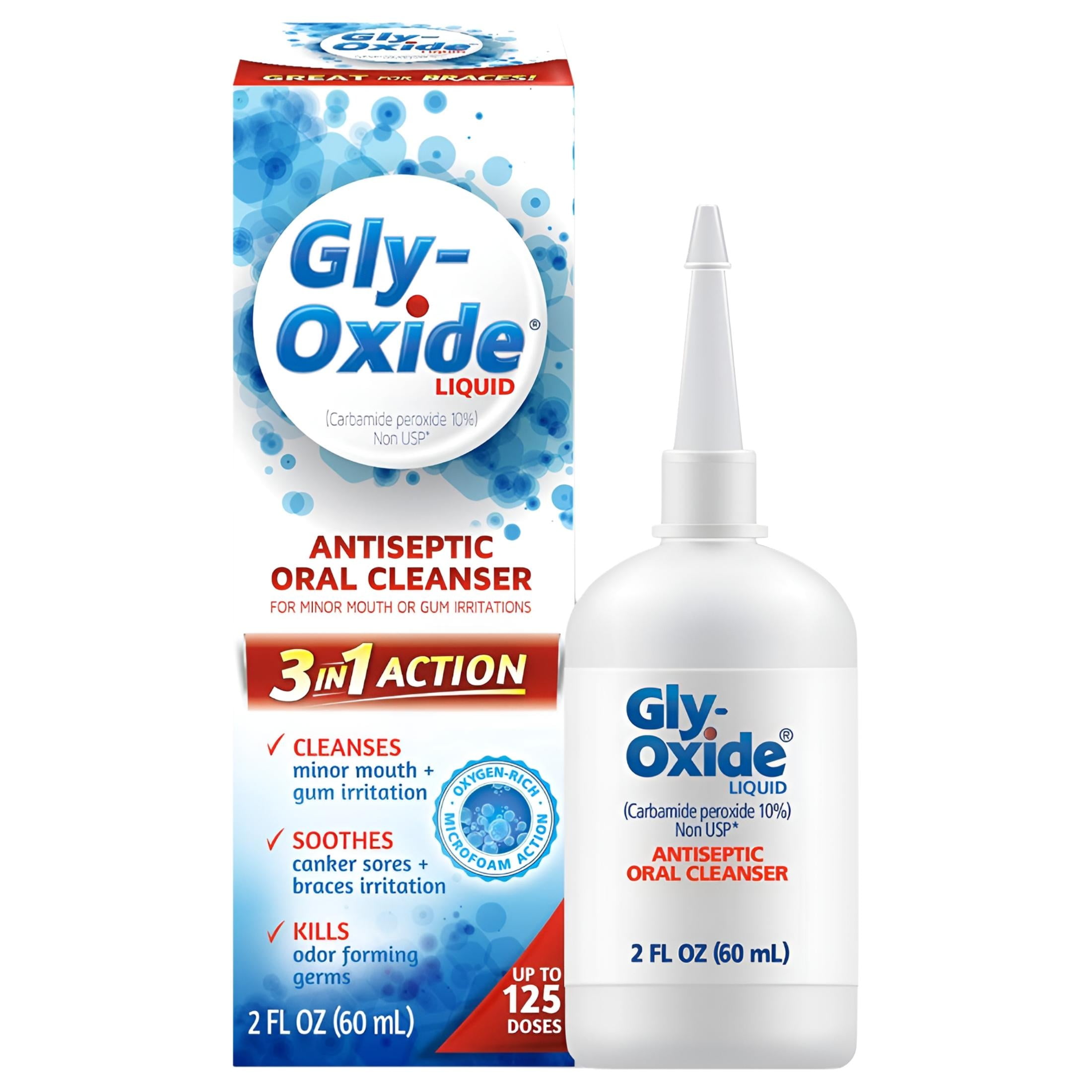 Gly-Oxide Liquid Antiseptic Oral Cleanser, 2 Fl. Oz.