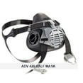 thumbnail image 2 of Half Mask Respirator, Advantage 420 Assembly, Bayonet, Silicone, Black, Size S, 2 of 2