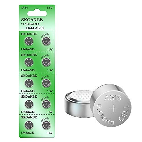 100Pcs LR44 Battery AG13 357 RW82 L1154 SR44 AG Coin Cell Replacement Battery UK