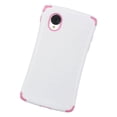 thumbnail image 5 of DreamWireless TPU Gel Case Cover For LG Google Nexus 5 D820, White/Hot Pink, 5 of 5