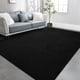 thumbnail image 1 of Alfombra TWINNIS 122 x 183 cm, espuma viscoelástica negra suave, 1 of 9