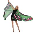 thumbnail image 5 of Kmbangi Châle de Papillon de Femmes avec la Couleur Vive, Sangle Réglable de Main, 5 of 5