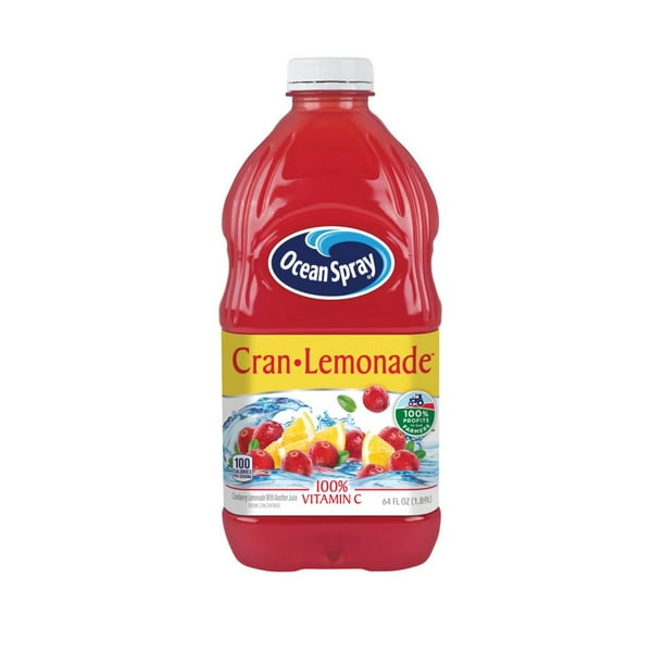 Ocean Spray Cran-Lemonade Juice, 64 Fl. Oz. - Walmart.com - Walmart.com