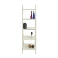 thumbnail image 6 of DecMode 21" x 65" White Wood 5-Tier Shelving Unit, 1-Piece, 6 of 8