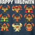 thumbnail image 3 of Lilo & Stitch - Stitch Costumes - Women's Lightweight French Terry Long Sleeve Shirt, 3 of 5