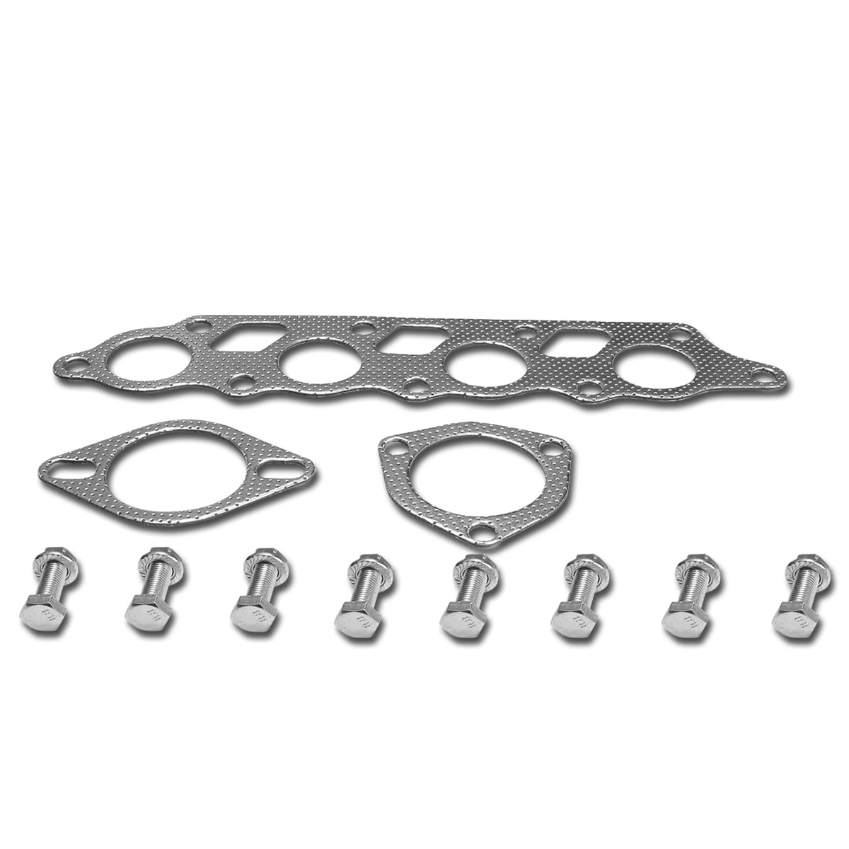 Aluminum Exhaust Manifold Header Gasket Set for 00-04 Ford Focus Zetec ZX3//ZX5