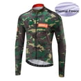 thumbnail image 2 of 2022 nuevo Morvelo Maillot Ciclismo Camisetas de ciclismo Camisetas de manga larga Polar térmico Invierno Carretera MTB Bicicleta Tops Ropa para hombres, 2 of 5